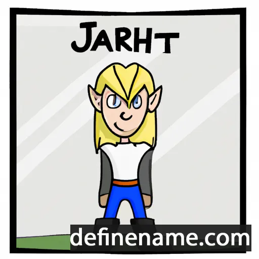 cartoon of the name Jareth