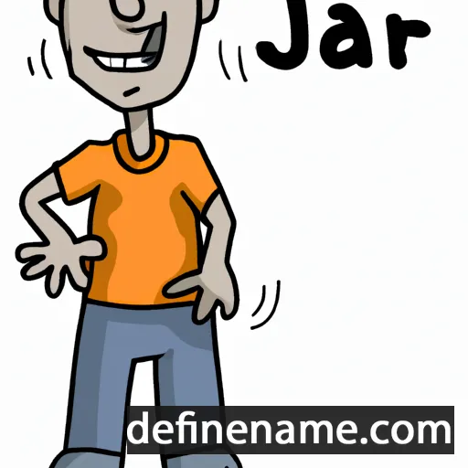 cartoon of the name Jari