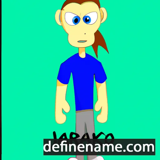 cartoon of the name Jarkko