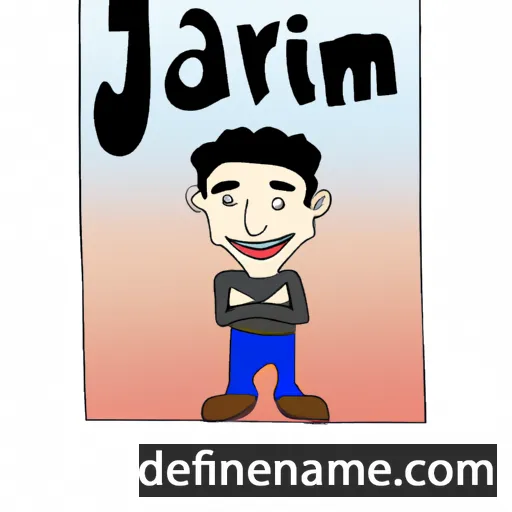 cartoon of the name Jarmil