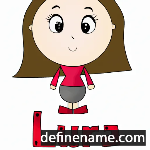 Llaura cartoon