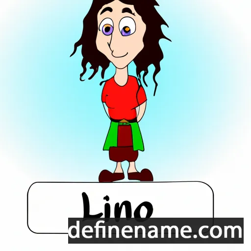 cartoon of the name Llinor