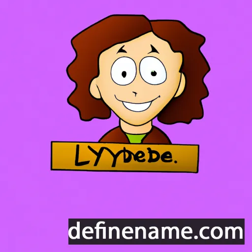 cartoon of the name Lloydene