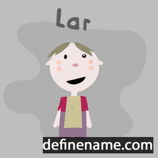 Llŷr cartoon