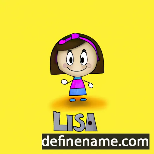 cartoon of the name Lluisa