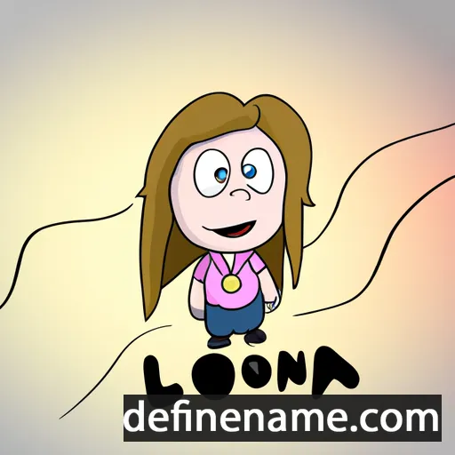 Lönna cartoon