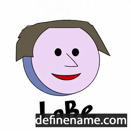 cartoon of the name Lobel