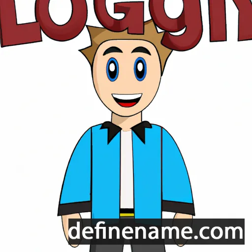 cartoon of the name Logyn