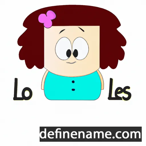 cartoon of the name Loles