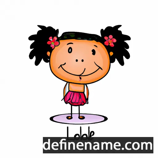 cartoon of the name Lolie