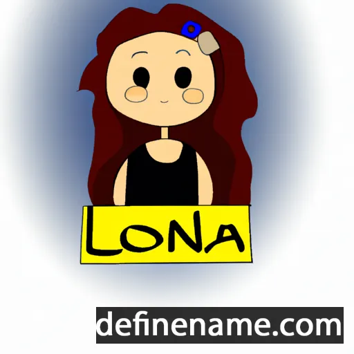 Lonia cartoon