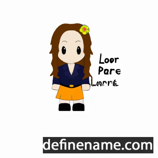 Loralei cartoon