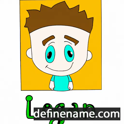 cartoon of the name Lorcan