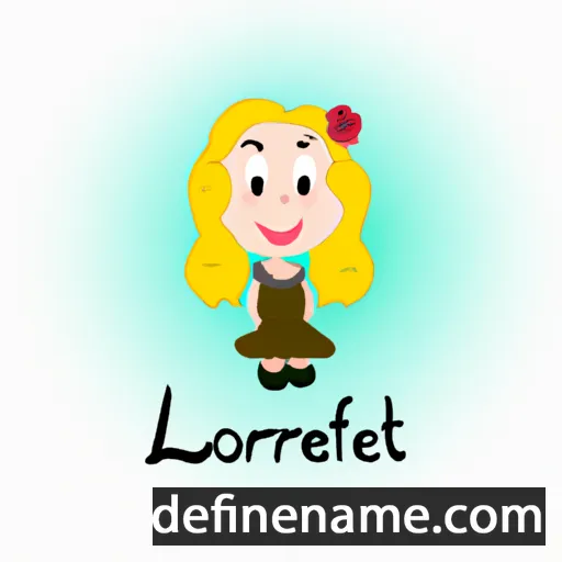 cartoon of the name Lorelotte