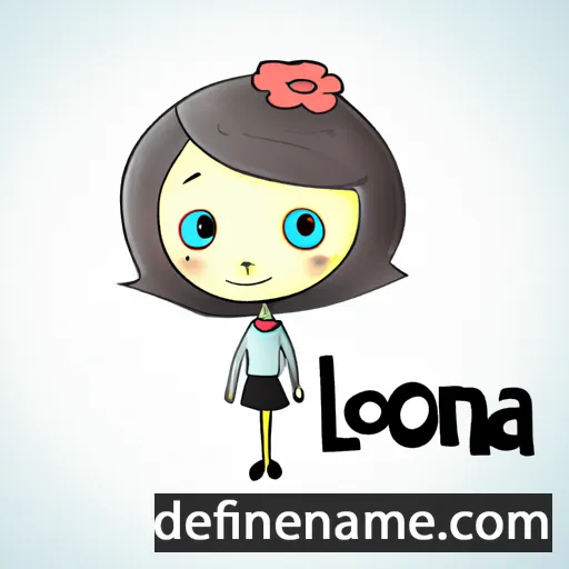 Lorenna cartoon