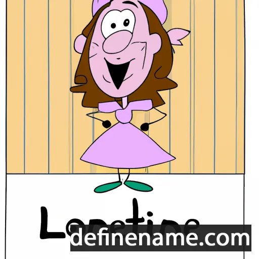 cartoon of the name Lorentine