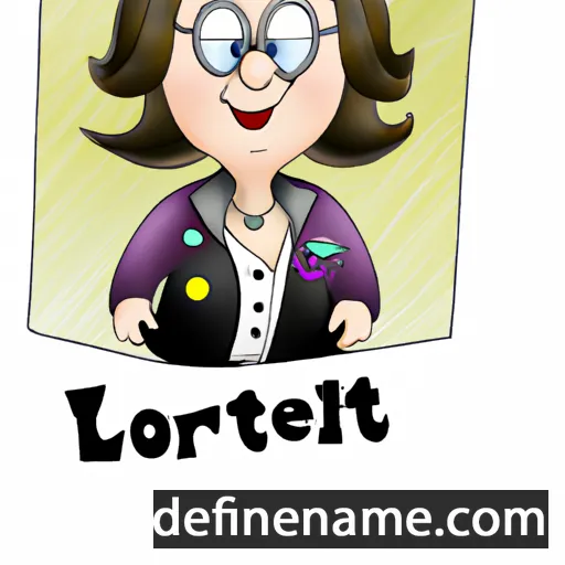 Lorett cartoon