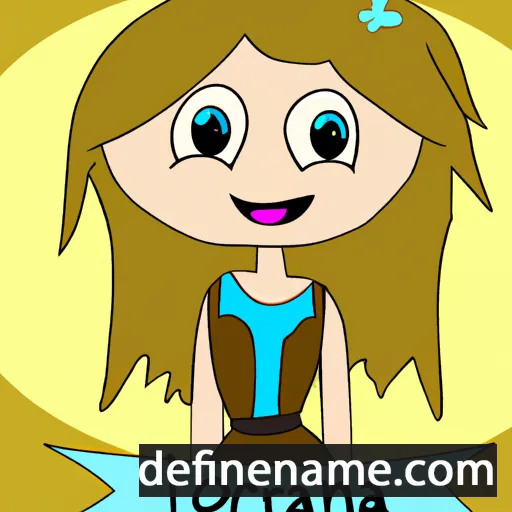 Loriana cartoon