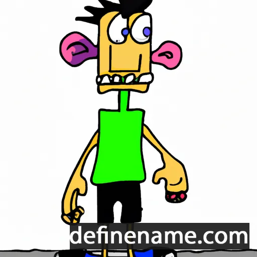 cartoon of the name Lorns