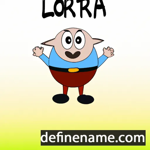 cartoon of the name Lotár