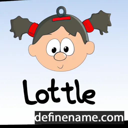 cartoon of the name Lotje