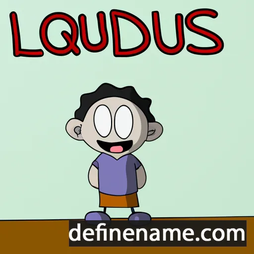 Loudes cartoon