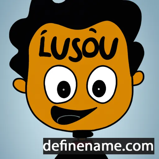 cartoon of the name Louison