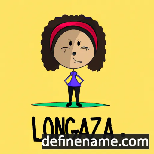 cartoon of the name Lourenza