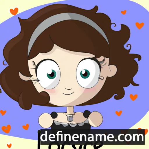 cartoon of the name Lovelace