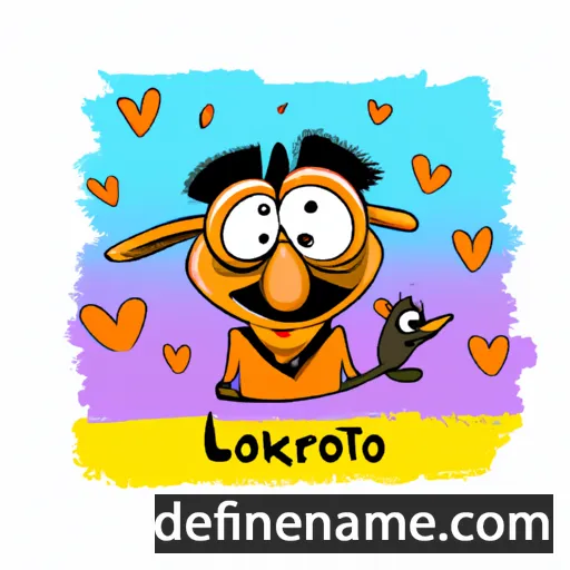 cartoon of the name Lovorko