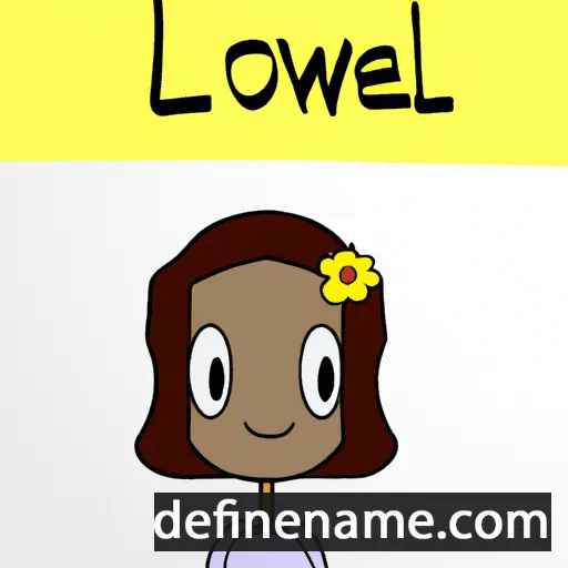 Lowella cartoon