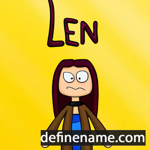 cartoon of the name Lozen