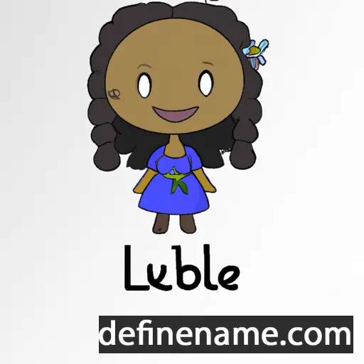 Lubélia cartoon