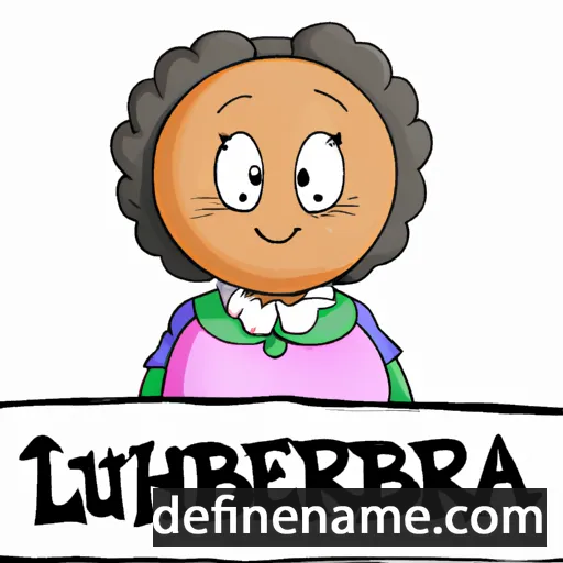 Lubertha cartoon