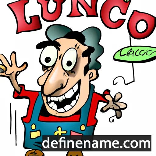 Lucano cartoon