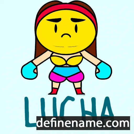 Lucha cartoon