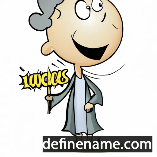 cartoon of the name Luciolus