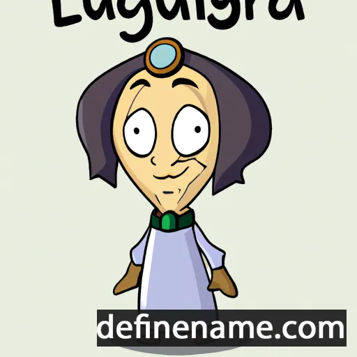 Ludgera cartoon