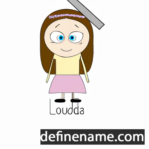 cartoon of the name Ludovika