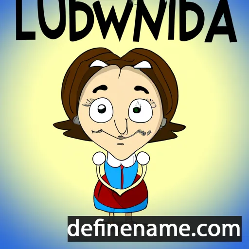 Ludwina cartoon