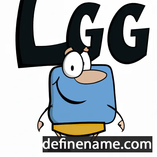 cartoon of the name Lug