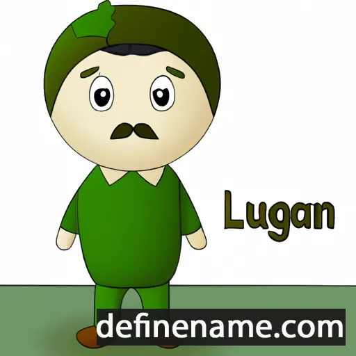 cartoon of the name Lughán