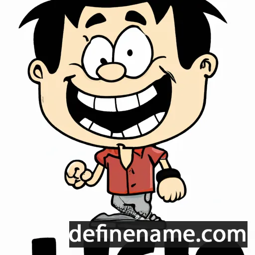 cartoon of the name Luigj