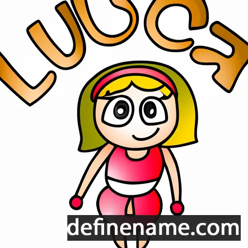 Luisica cartoon