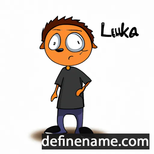 Lukesa cartoon