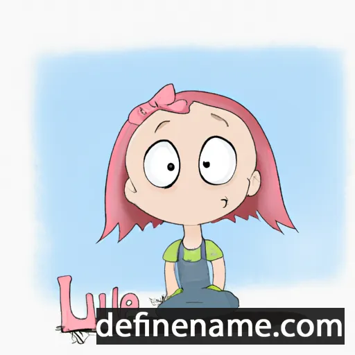 cartoon of the name Lulë