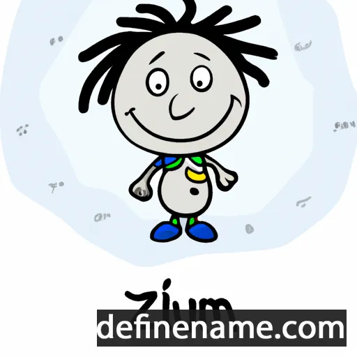 cartoon of the name Lulezim