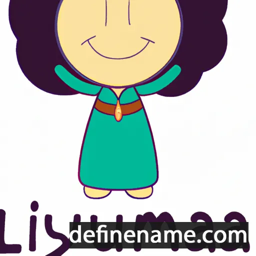 cartoon of the name Lumiya