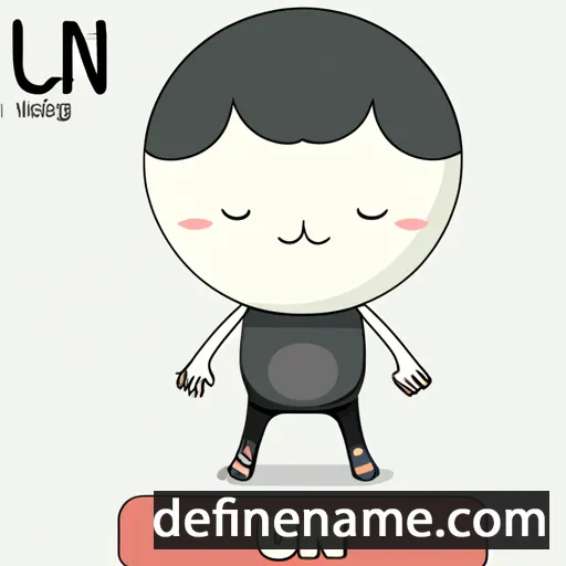 cartoon of the name Lun