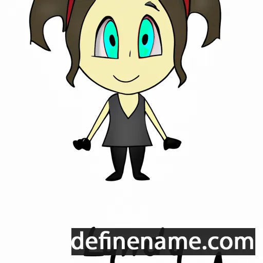 cartoon of the name Lundyn